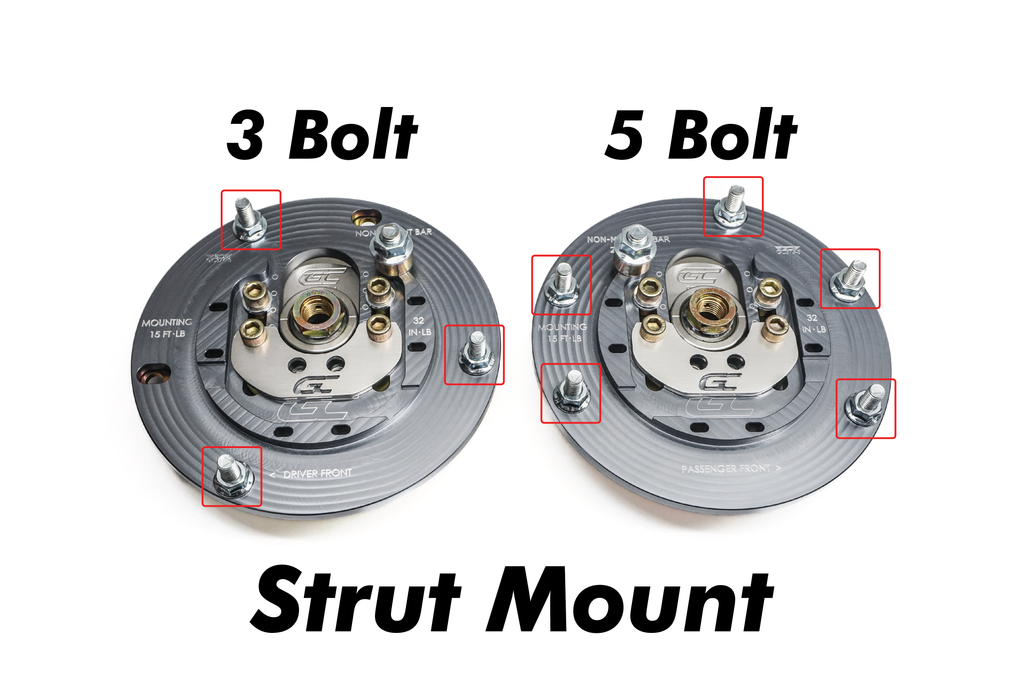 BMW F3X/F2X SPORT Camber Plates (2012-Up 3 Series, 2 Series & 4Series) (Pair)