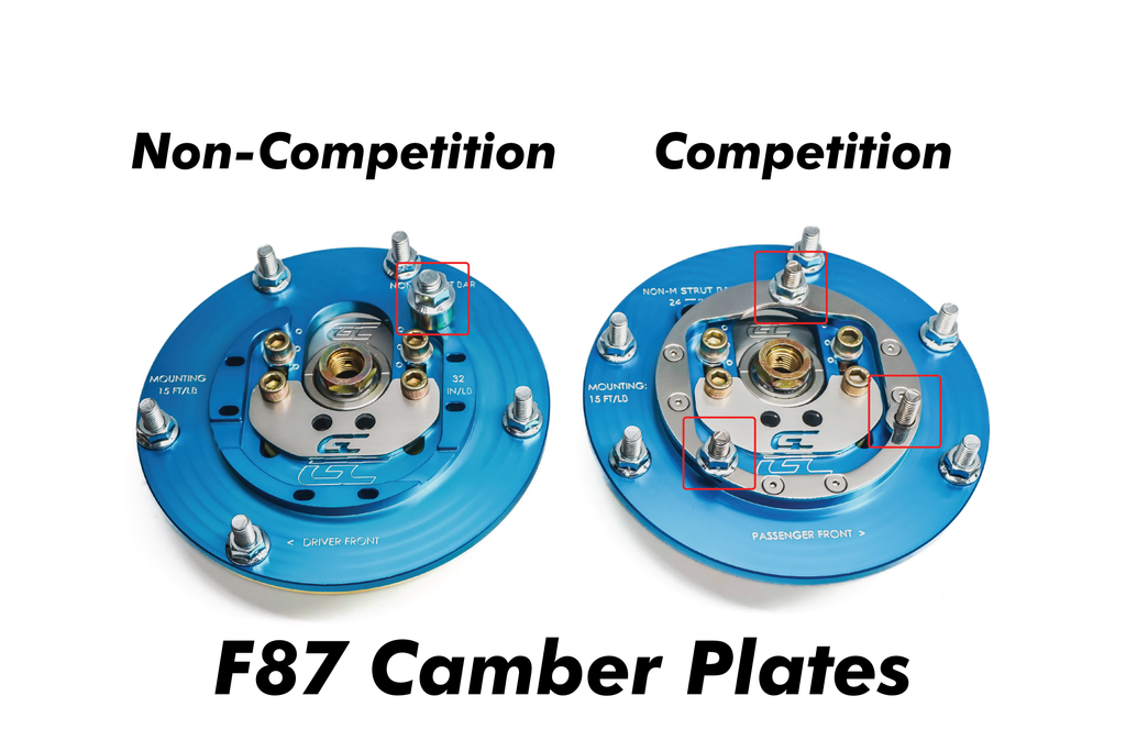 BMW F87 M2 Adjustable Camber/Caster Plates